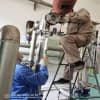 負(fù)壓除菌過濾器  負(fù)壓廢氣排放消毒滅菌器